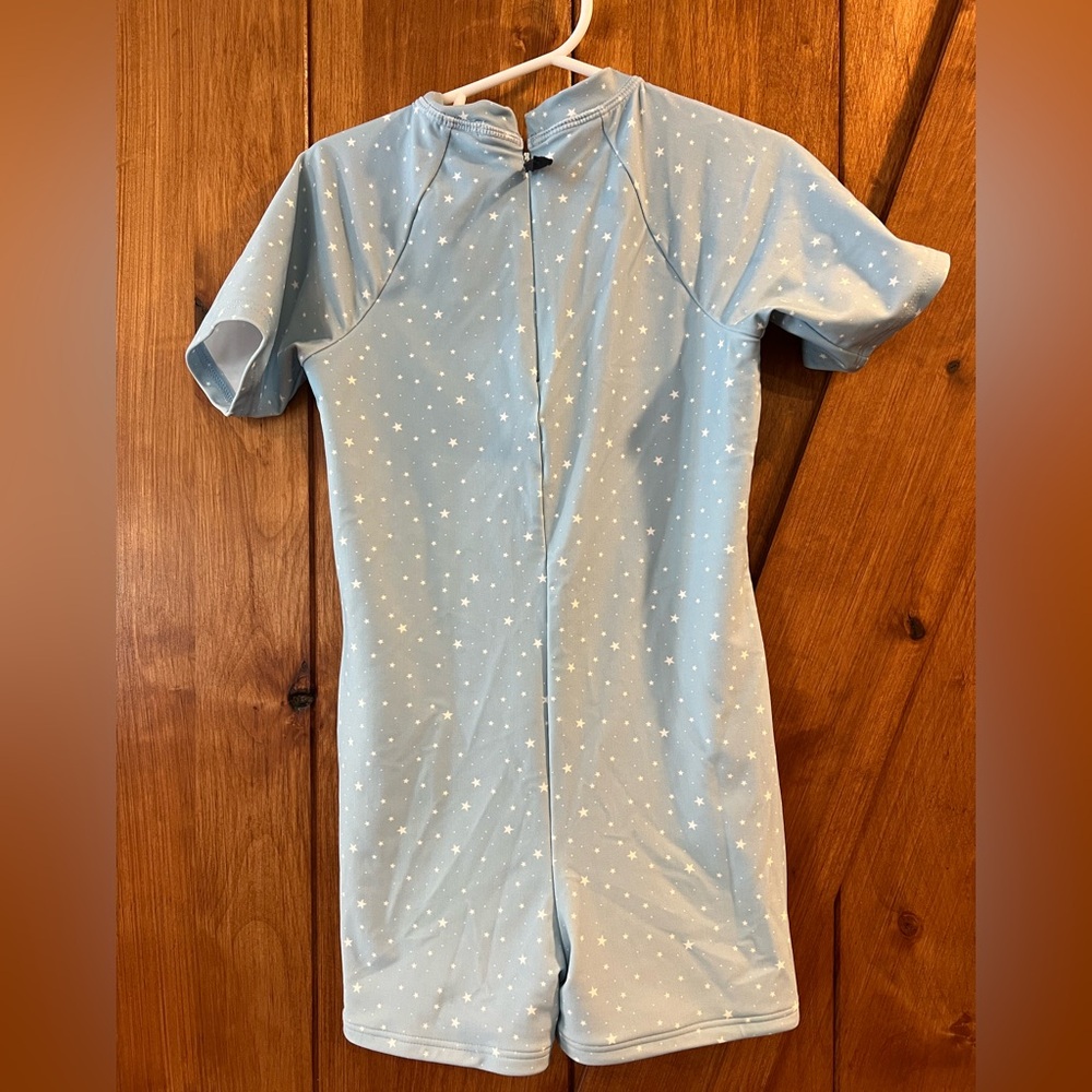 Light Blue Star Print Rashguard - Picture 2 of 4